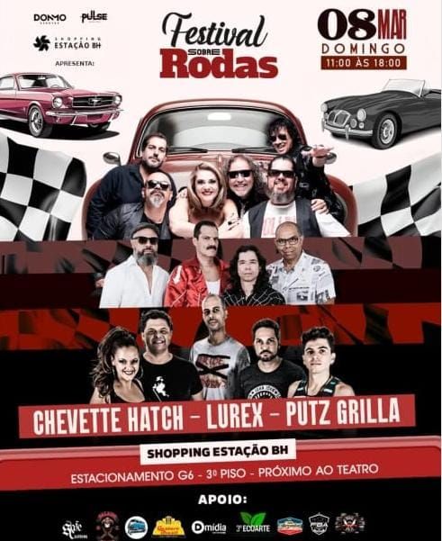 Flyer do encontro: Shopping Estação