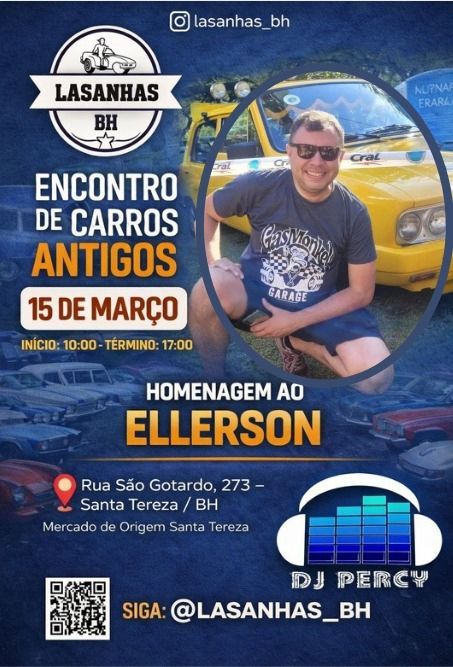 Flyer do encontro: Santa Tereza