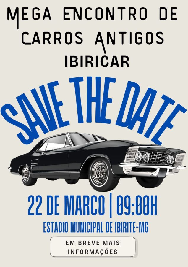 Flyer do encontro: Ibirite