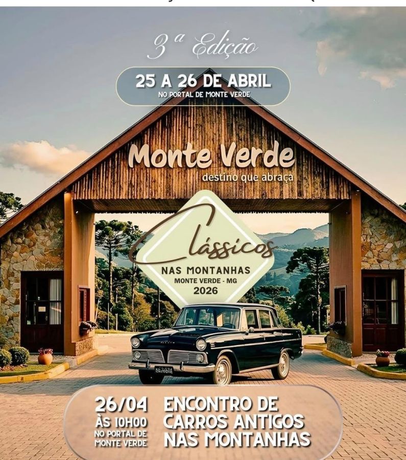 Flyer do encontro: Monte Verde
