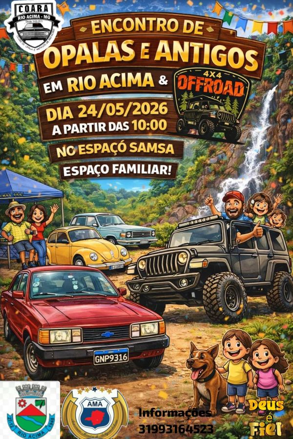 Imagem do encontro: Rio acima