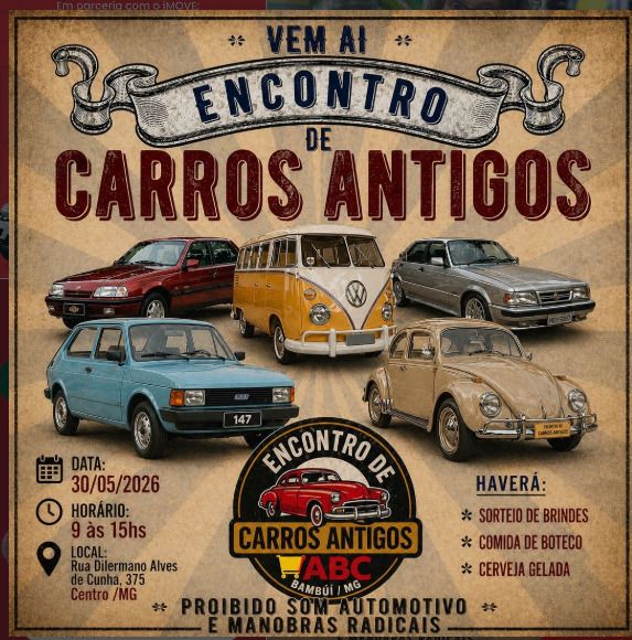 Flyer do encontro: Bambui
