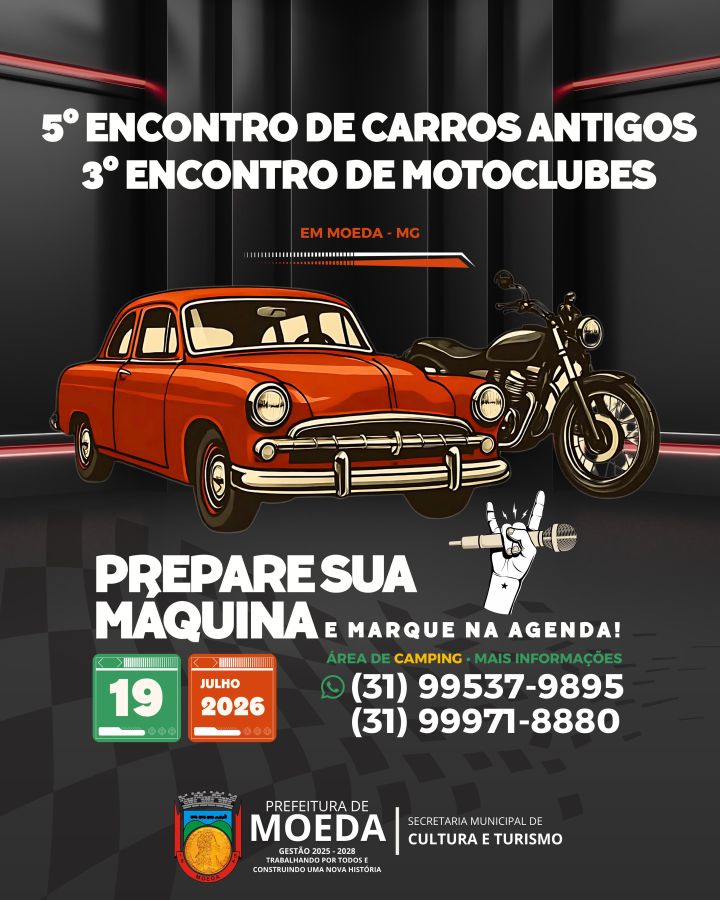 Flyer do encontro: Moeda