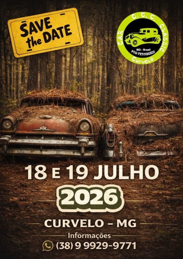Flyer do encontro: Curvelo