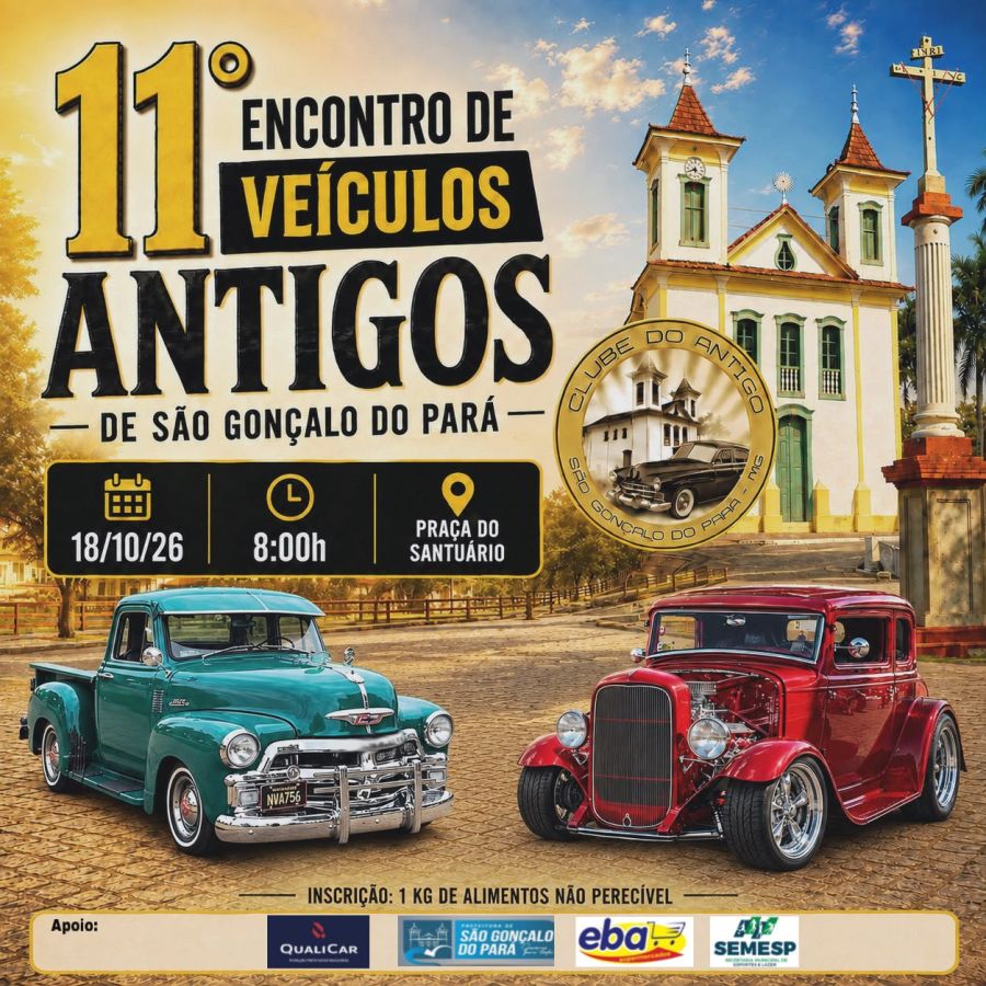Flyer do encontro: São Gonçalo do Para